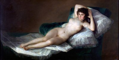 The Nude Maja by Francisco de Goya